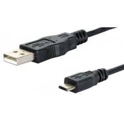 CABO USB 2 - TIPO A / MICRO B - 1.80m