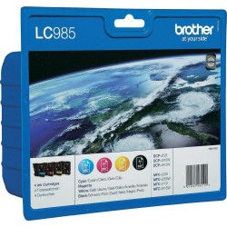TINTEIRO BROTHER LC985 PACK 4