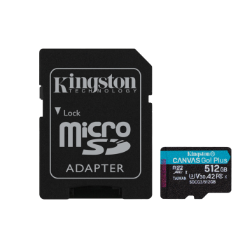 MicroSD Kingston Canvas Go...